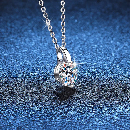 TY D VVS1 Moissanite Necklace Diamond Pandent 1-3ct GRA Certified s925 Sterling Silver 18k Necklaces for Women Dainty Gift