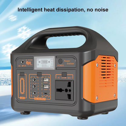 Gaiaray 300W 500W 460.8Wh Portable Power Station Solar Generator AC 110V Emergency Power Plant Power Bank for Home Camping RV