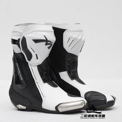 MOCHA Off-Road Riding Boots Ankle & Shin Impact Protection Non-Slip Wear-Resistant Sole for Track Enduro Competitive Riding