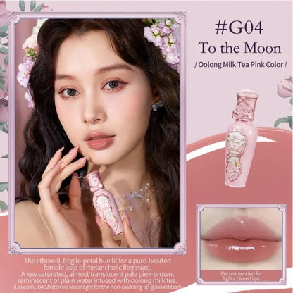 Flower Knows All In One Makeup Set Gift Box Garden Cushion Cream Foundation Matte Blush Long Lasting Velvet Lip Cream With Bag