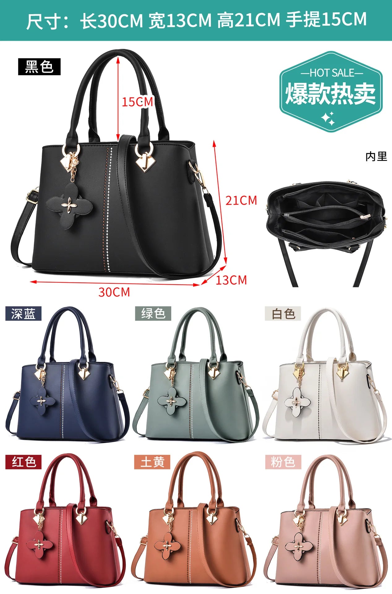 New women bag shoulder Bag for 2026 luxury designer handbag women Handbags leather Printed monogram single shoulder straddle bag
