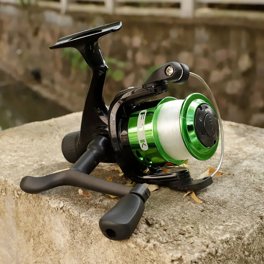 FTK FK3000 Spinning Reel Bite Alarm 10KG Drag 12BB 5.2:1 Rear Drag Fishing Wheel
