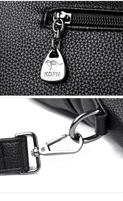 High Quality Soft Leather Shoulder Crossbody Bags For Women Large Capacity Luxury Bag Brand Designer Casual Handbag Sac A Main