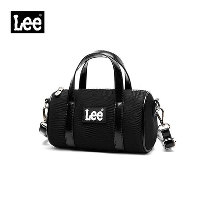 LEE Mini Classics Black Ladies Handbag Shoulder Bag Women Oxford Leather Strap Casual Small Travel Crossbody Bag Phone Pack