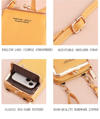 HOT Fashion Small Crossbody Bags Women Mini Matte Leather Shoulder Messenger Bag Clutch Bolsas Ladies Phone Bag Purse Handbag
