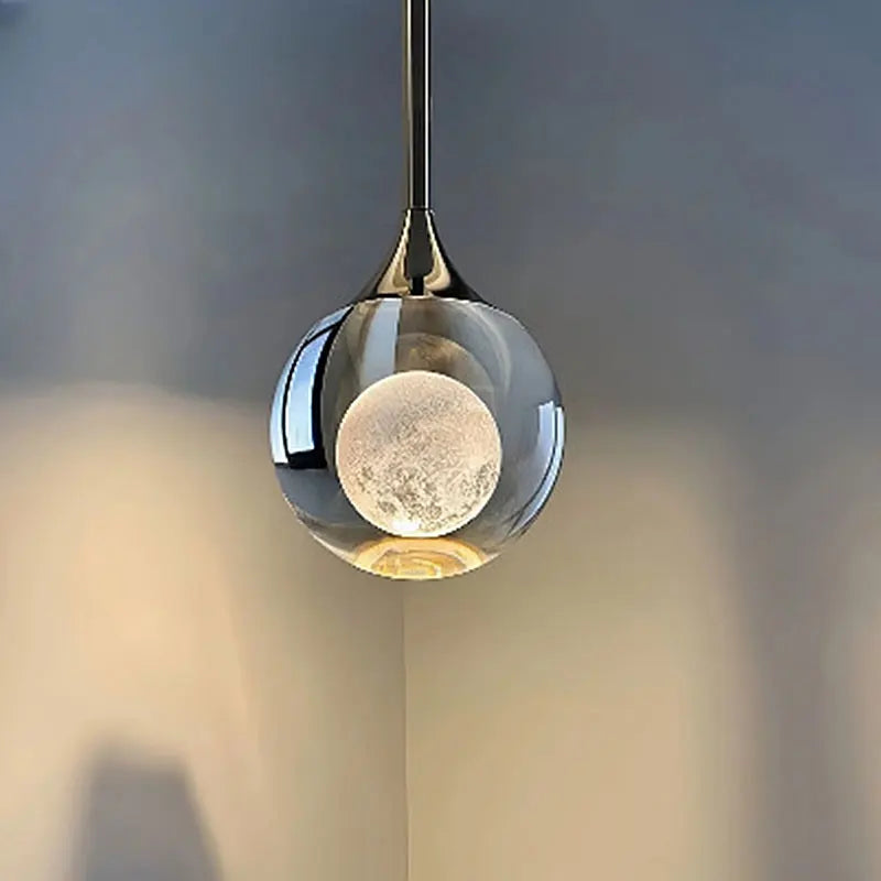 Modern Crystal Pendant Lights Indoor Ceiling Lamp Bedroom Living Room Bar Counter Ceiling Chandelier Lights Home Decor