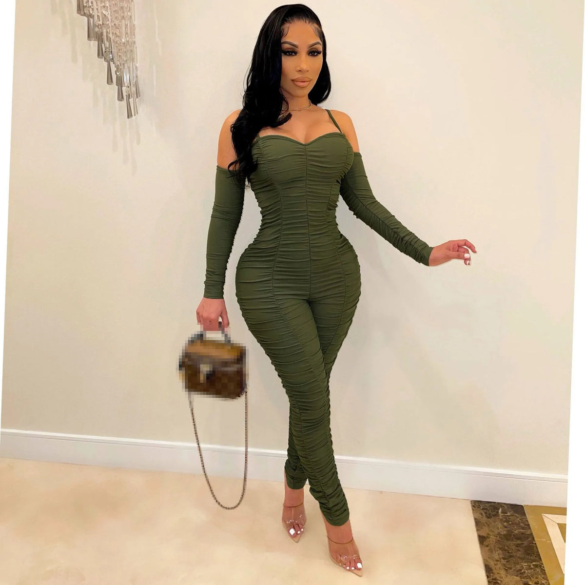 Jumpsuits Women Jumpsuit Birthday Outfits Women Jumpsuit Woman 2022 Club Outfits for Woman One Pieces Rompers Sexy Outfit Club
