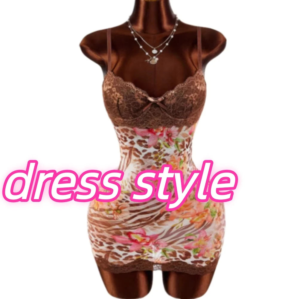 HLJ&GG Vintage Flowers Print Mesh Spaghetti Strap Bodycon One Piece Rompers Women V Neck Sleeveless Jumpsuits Fashion Overalls
