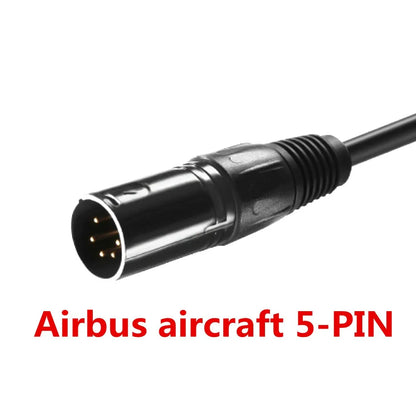 Slow rebound sponge noise reduction david clark headset, light and easy to wear rear mounted pilot in Ear Aviation headset