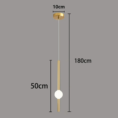 1pc Modern Home Decor LED Lights Bedroom Lamp Bedside Pendant Light Lamps LED Chandeliers Hanging Light Indoor Lighting