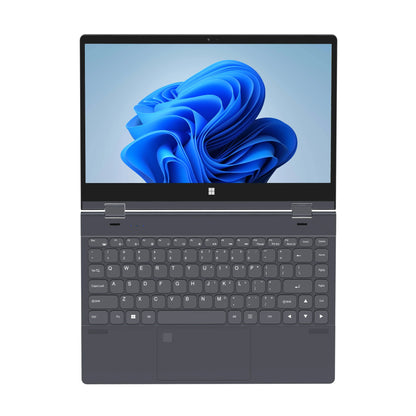 FW-Y1 14 Inch YOGA Laptop Touch Screen Notebook Intel N95 12GB LPDDR5 360° Flip Tablet 2-in-1 Pc Fingerprint Ulock Windows 11