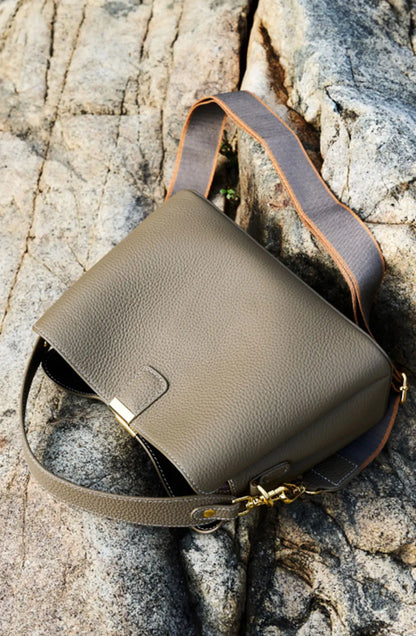 Genuine Leather Women's Bag Luxury Designer Shoulder Bag Large Capacity Cowhide Handbags High Quality Women Crossbody Bags