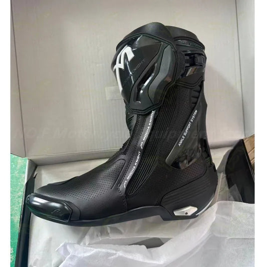 Men's Summer Breathable Racing Boots MOCHA SH109 Motorcycle Boots Breathable Women's Off-road Racing CE Certified Riding Boots