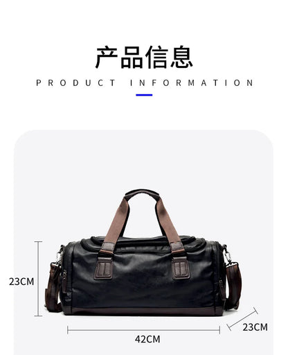 Tilorraine 2025 new men's travel bag, handbag, shoulder large capacity bag can hold shoes