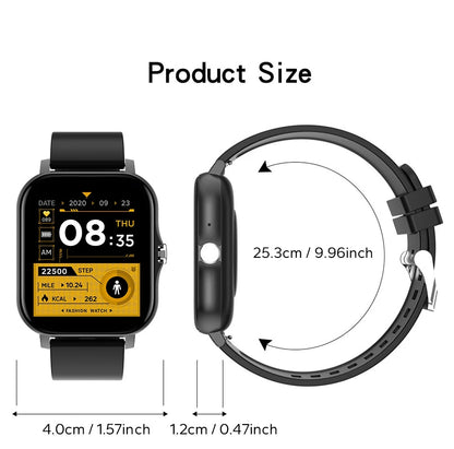 2026 New Smart Watch 1.44''HD Screen Bluetooth Call Sleep Blood Oxygen Pressure Health Monitoring Watches For Women Men