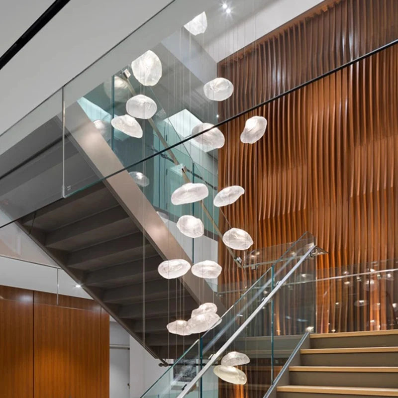 Modern Stair chandelier Pendant lights indoor lighting Ceiling lamp hanging light led Chandeliers for living room indoor lightin