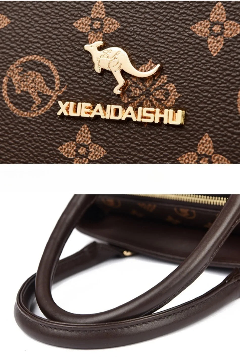Luxury Women Handbag Fashion Print Large Capacity Shoulder Crossbody Bag Leisure Designer Soft Leather Ladies Purses and Handbag