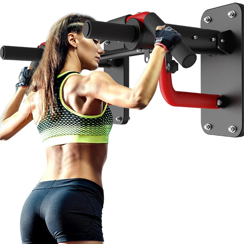 Pull-up horizontal bar multi-functional parallel bar men's home indoor fitness equipment wall-mounted sandbag rack