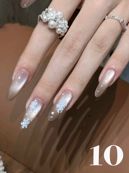 1-24pcs WS Romantic Purple Cat Eye Gel Nail Polish New Style Super Flash Versatile Whitening Purple Glass Bead Cat Nail Salon