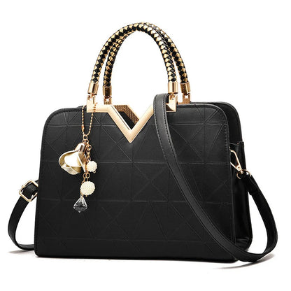 Top-handle Bags Designer Shoulder Bag for Women Fashion Handbags High Quality Unusual Pu Shell Bags Beading Zipper Luxury Brand