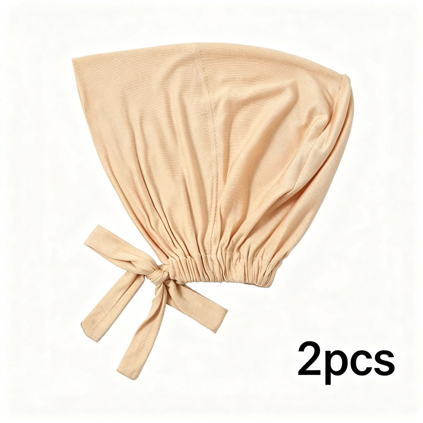 1PC Adjustable Inner Caps New Soft Solid Color Elastic Cap Modal Hijab Muslim Bonnet Underscarf Women Fashion Accessories