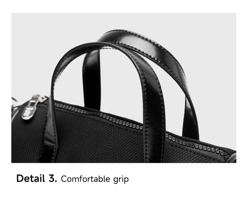 LEE Mini Classics Black Ladies Handbag Shoulder Bag Women Oxford Leather Strap Casual Small Travel Crossbody Bag Phone Pack