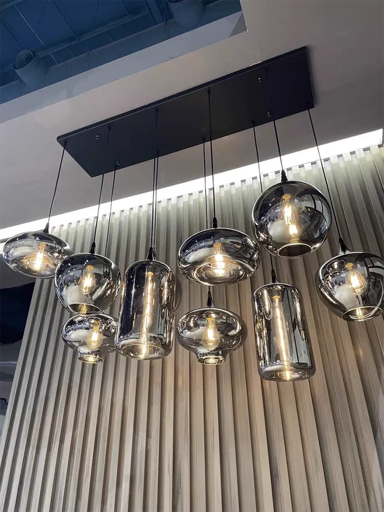 Modern Home Decor LED Lights Pendant Light Lamps for Living Room Chandeliers for Bedroom Hanging Light Indoor Lighting