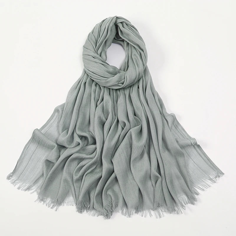 55 Color 110x180cm Big Size Modal Muslim Jersey Hijab Women Solid Scarf Ramadan Long Shawl Plain Soft Turban Wraps Headband