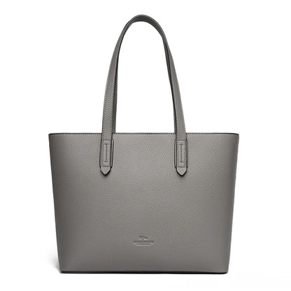 Genuine High Quality Large Capacity Shoulder Bag Female Tote Bag New Luxury Designer Handbag For Fashion Women Brand Shopper Bag