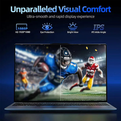 15.6 Inch Laptop Intel Core I9 10980HK Windows 11 Pro 32GB DDR4 M.2 2TB SSD Ultrabook Computer Fingerprint Unlock WIFI Fast