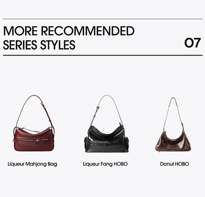 Amazing Song Liqueur Crescent Bag Small Upgraded Large Autumn Style Crossbody Women's Bag Trendy Portable
