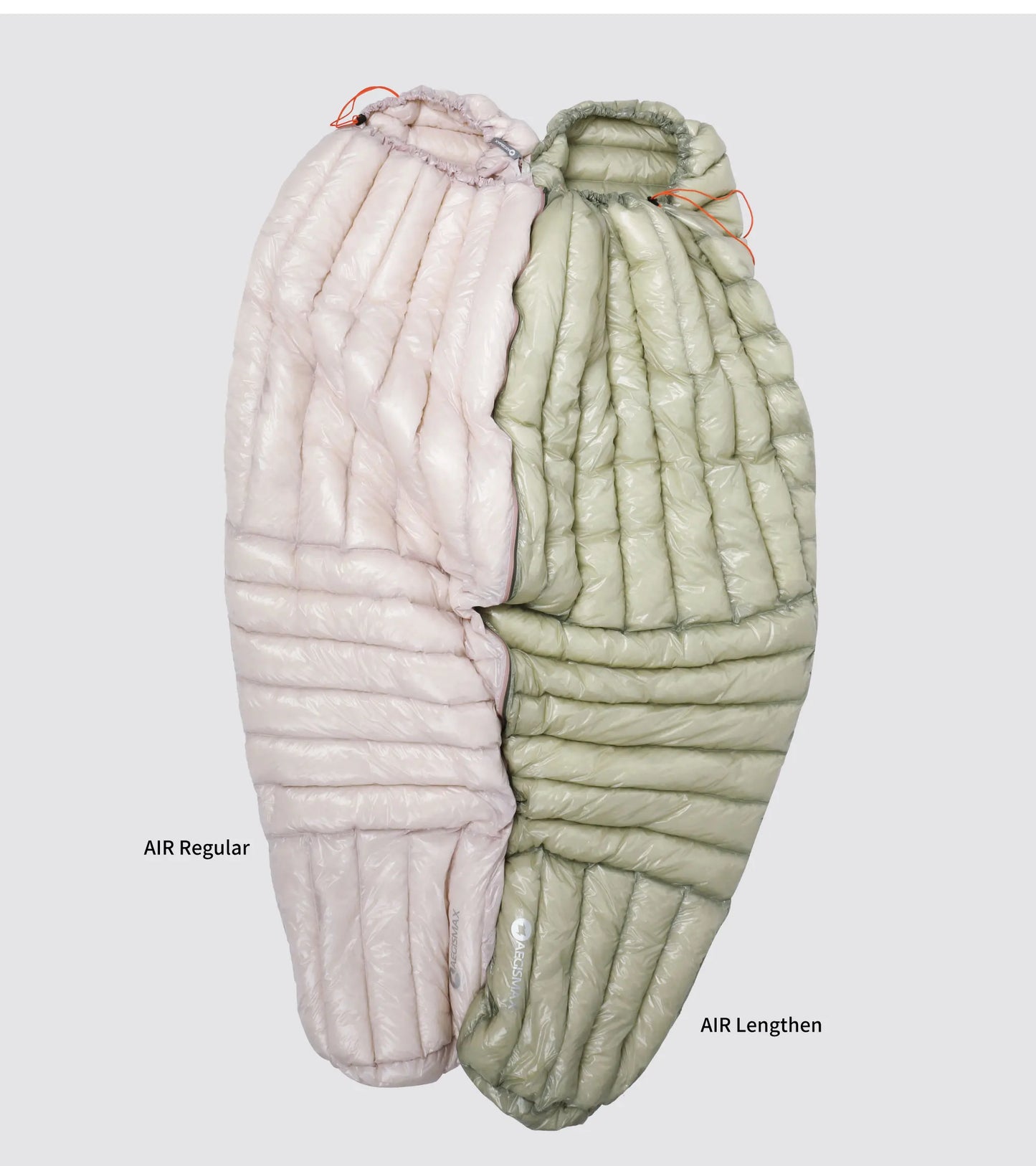 AEGISMAX AIR 10D 800FP Ultra Dry Down Sleeping Bag Qulit Ultralight Camping Hiking Backpacking Sleeping Bags