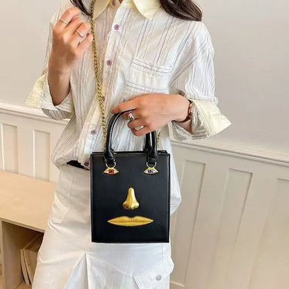 Luxury Brand Classic Women's Handbag In Elegant Leather - Fashionable Shoulder Crossbody Bag For Ladies Designer