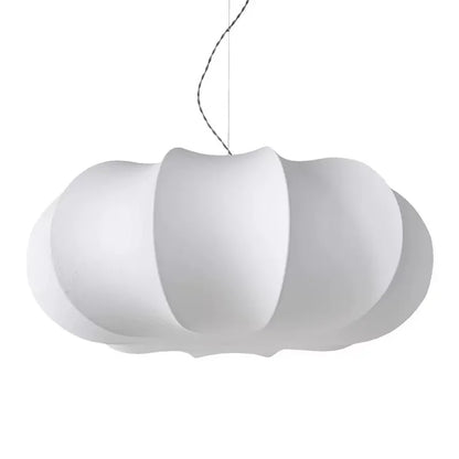 Japanese Style Wabi-sabi Style Silk Chandelier Retro Creative Bedroom Lamp French Designer Art Pendant Lights Room Decoration