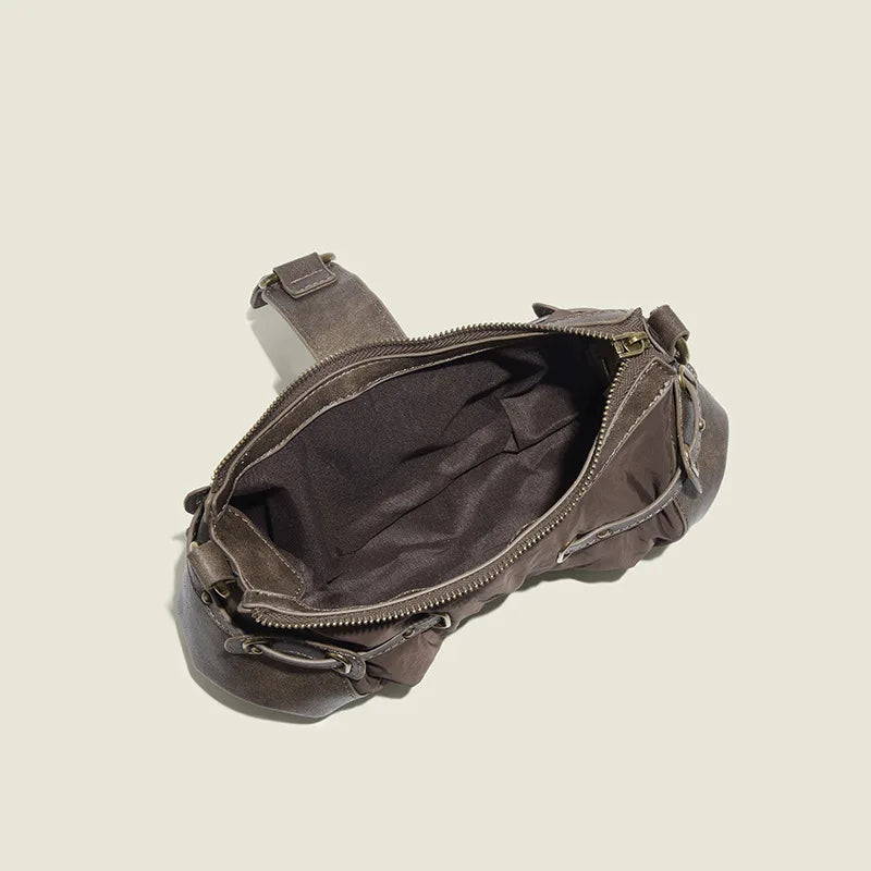 England Style Bags For Women Luxury Designer Handbags And Purses New In Polyester Vintage Rivet Small Underarm Shoulder Bag