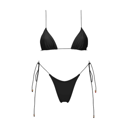 3Pcs Micro Bikini with Cover Up Women Swimsuit Sexy Bikinis Bandeau Biquini Female Swimwear Mesh Dress Bathing Suits Beachwear