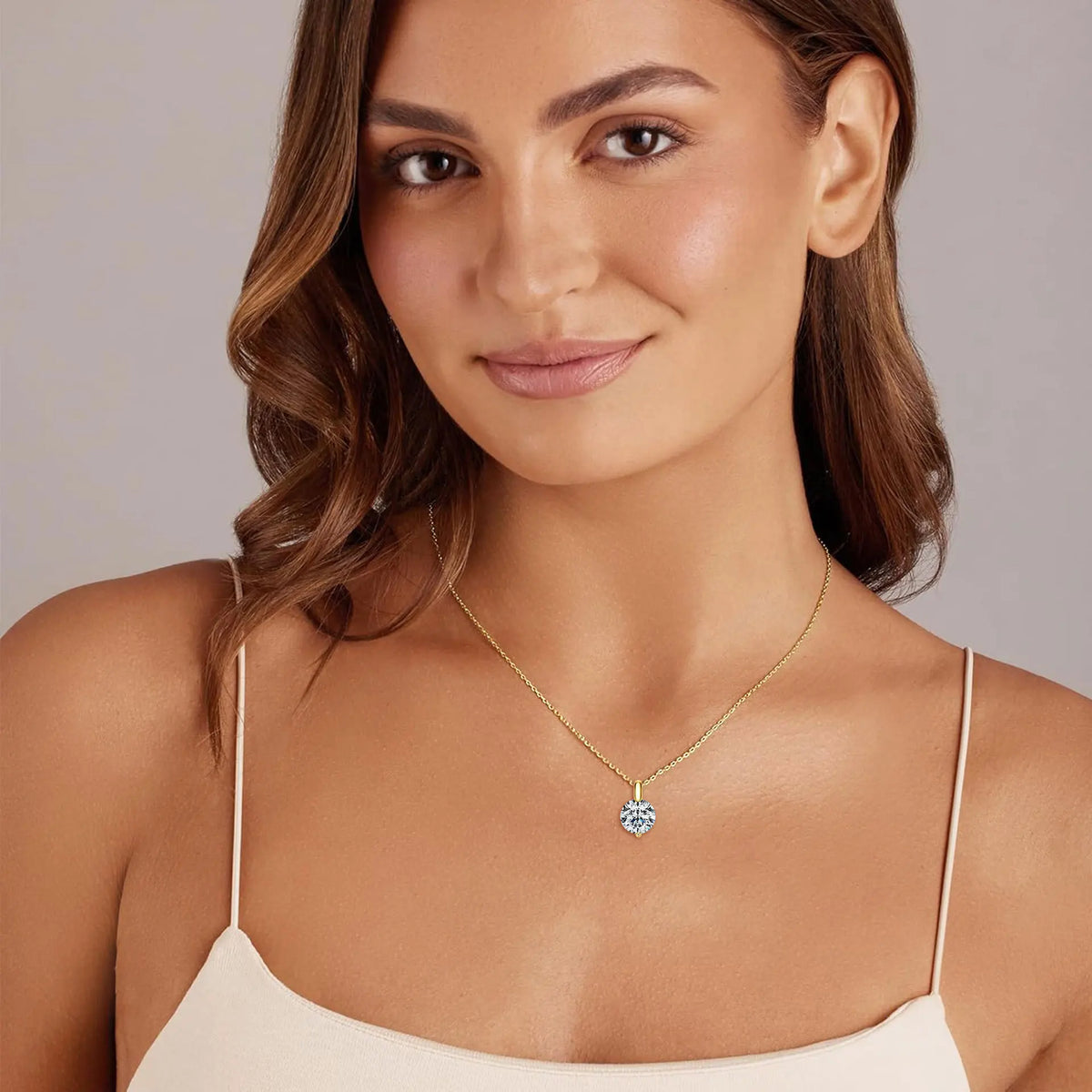 S925 Sterling Silver Moissanite  Clover Necklace GRA Certified s925 Sterling Silver 18k Plated Necklaces for Women Dainty Gift