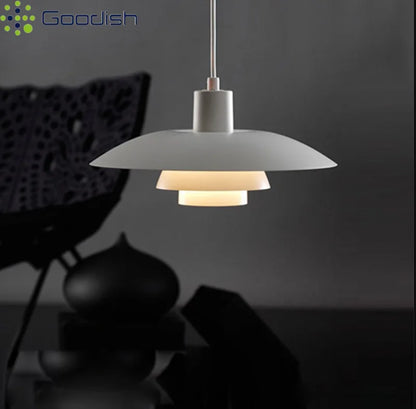 Memphis flying saucer disc Simplicity Creative Lustre LED Pendant Lights Art Indoor Lamps for Bedroom Home Decoration Chandelier