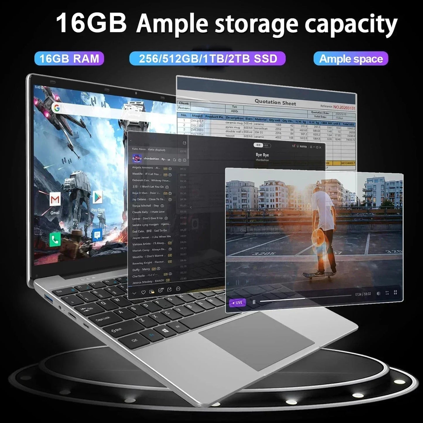 Intel Core i9 10980HK 14.1 Inch Pro Laptop 8C 16T 2.4 5.3GHz 16MB 45W 32GB DDR4 2TB M.2 SSD Gaming Notebook Office Pro Max HD
