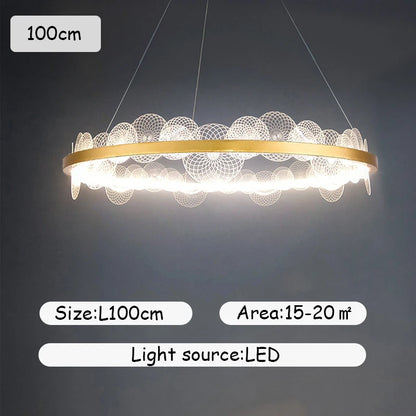 Modern Luxury Lustre Crystal Chandelier Living Room Ceiling Lights Dining Room LED Chandeliers Villa Gold Crystal Pendant Lamp