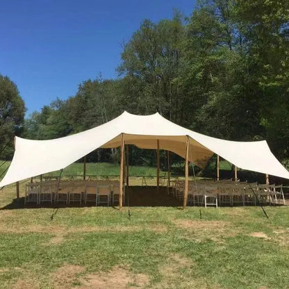 Hot Sale Custom Geodesic Glamping Dome Tent, Waterproof Outdoor Canopy Marquee, Large Resort Wedding Party Event Camping Shelter