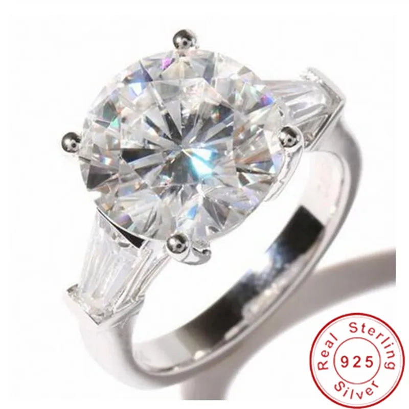 Wholesale Eternity Band Promise ring 925 Sterling silver Diamond cz Engagement Wedding Rings for women Men Finger Party Jewelry