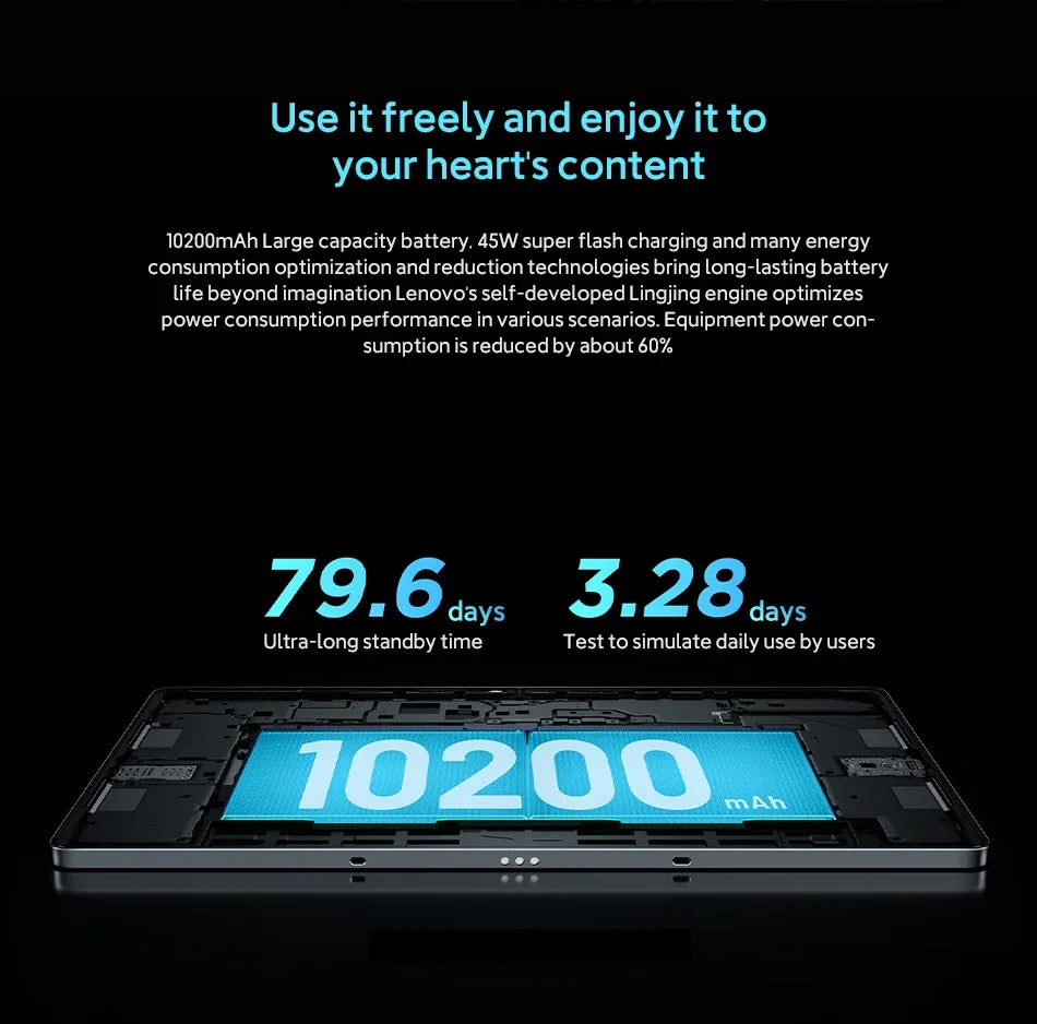 Lenovo Original Xiaoxin Pad Pro 12.7 2025 Entertainment Office Learning Game Tablet Interconnection Tianji 8300 2.9k 144Hz Gray