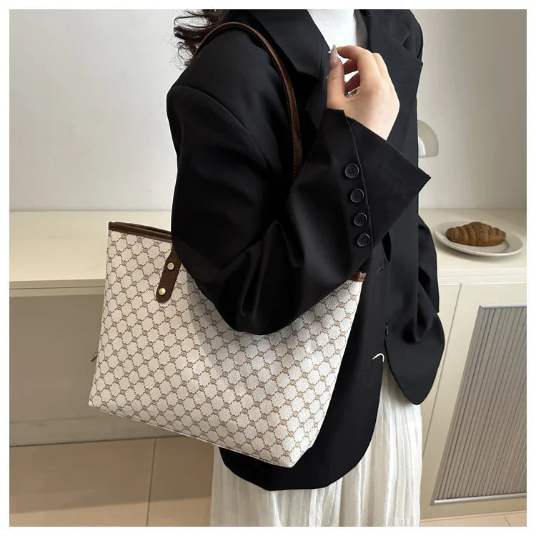 Fashionable Retro Versatile Tote Bag for Women Luxury Designer Bags Purse and Handbags Women Shoulder Bag Shopping Bags Сумка