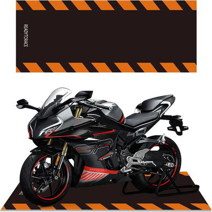 VIKAMA Motorcycle Parking Mats Household Floor Mats Dirty Resistant Non-Slip Kitchen Carpet Bedroom Carpet Washable Floor Mats