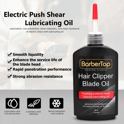 120ml Lubricating Oil For Hair Clipper Blade Oil Gifts Blade Rust Prevention Anti-Rust Protection Repair Electric Shaver Tools ﻿