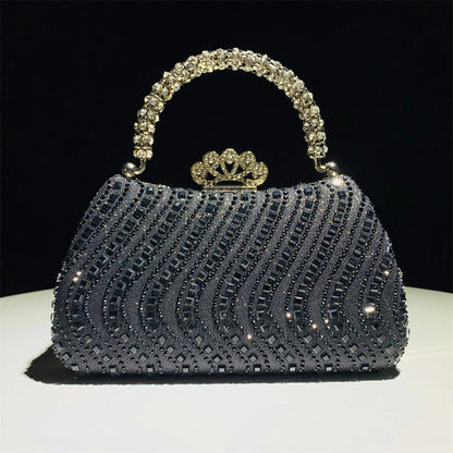 Elegant Purse Trend Luxury Designer Chain Shoulder Bag Women's Handbags Wallets Evening Bags for Wedding Bolso 2026 New Gift