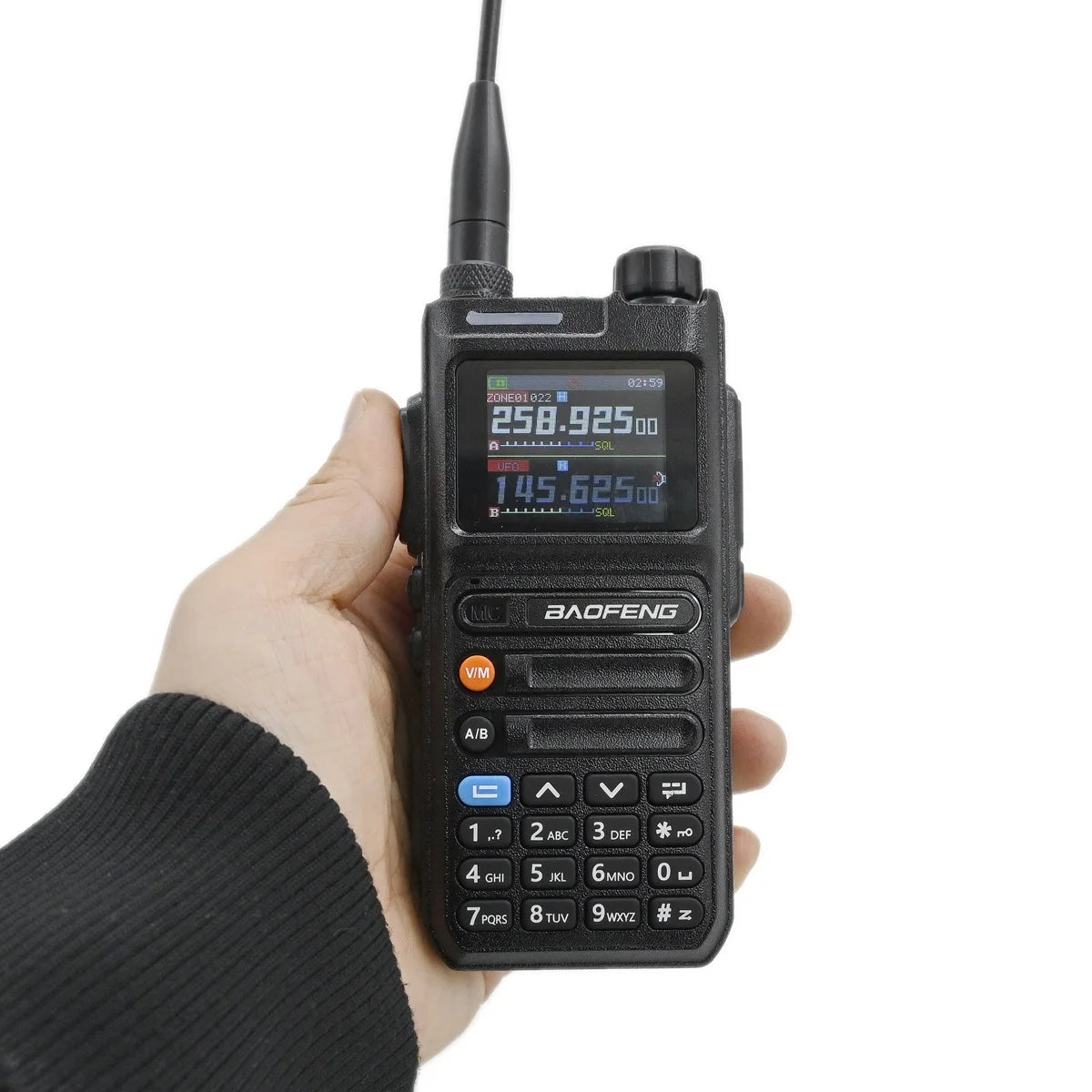 BAOFENG UV-26 Handheld Walkie Talkie GPS Bluetooth APP Programming Recording Frequency Hopping Encrypted Two Way Radio