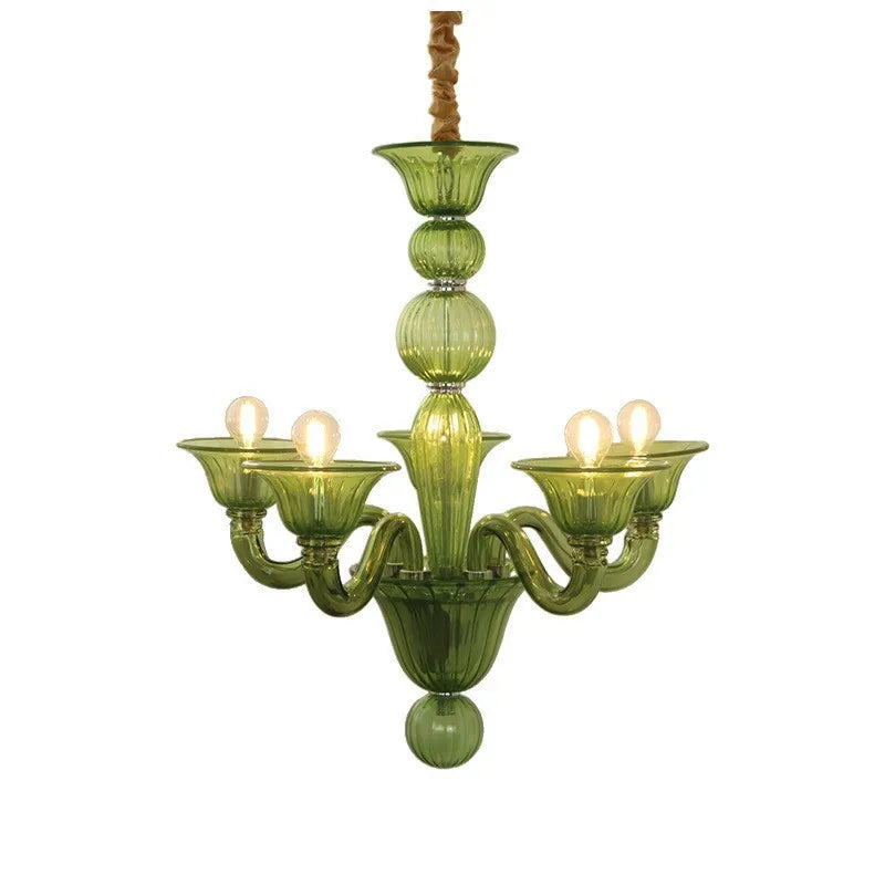 Deco Home Led chandelier crystal lamp for living room parlor Italy hanging crystal sconce Hotel fixtures Lustre Cristal lighting