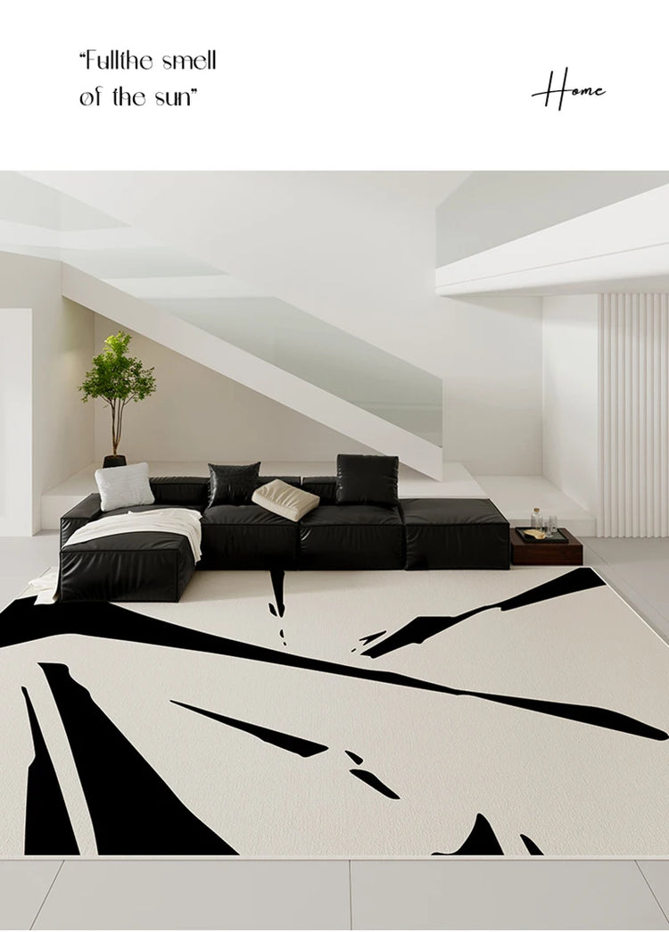 French Light Luxury Sofa Coffee Table Rug Bedroom Bedside Carpets Large Area Living Room Decoration Rugs Cloakroom Decor Carpet